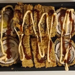Dragon Eyes met zalm