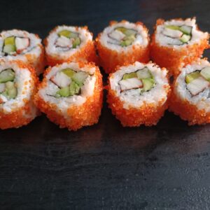 Uramaki Surimi & Tobiko